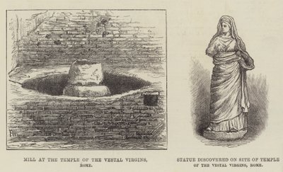 Las vírgenes vestales de Roma de Frank Watkins